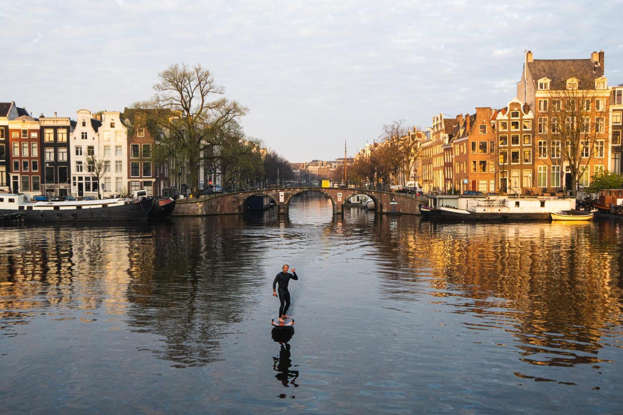 Hotel Motor Yacht Amazone Amsterdam Exterior foto